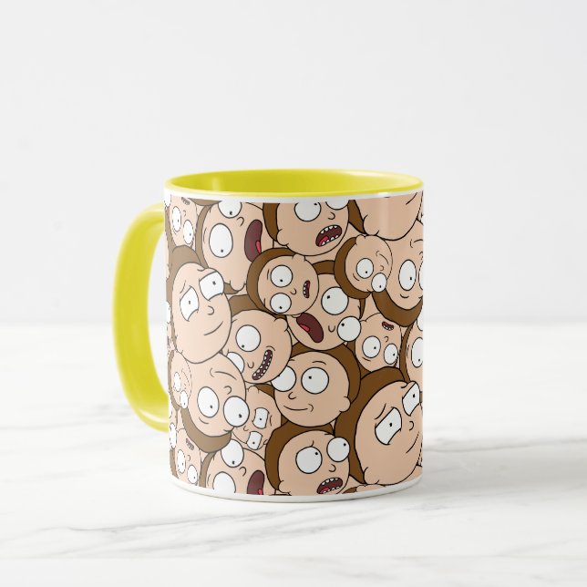 Mug RICK ET MORTY™| Morty's Moods (Devant gauche)
