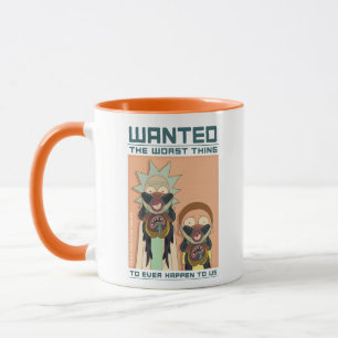 Mug RICK ET MORTY™  Poster Recherché de Glorzo