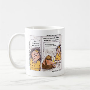 Mug Rick London Bande dessinée drôle de café préhistor