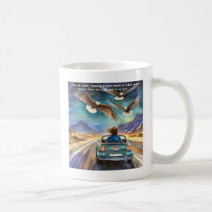Mug Rick London Drôle équitation Dans La Comique Sombr