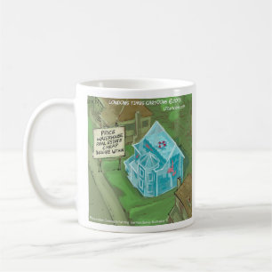 Mug Rick London Funny Maison Inondée À Vendre Comic