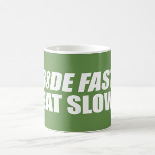 Mug Ride Manger Rapidement Lent
