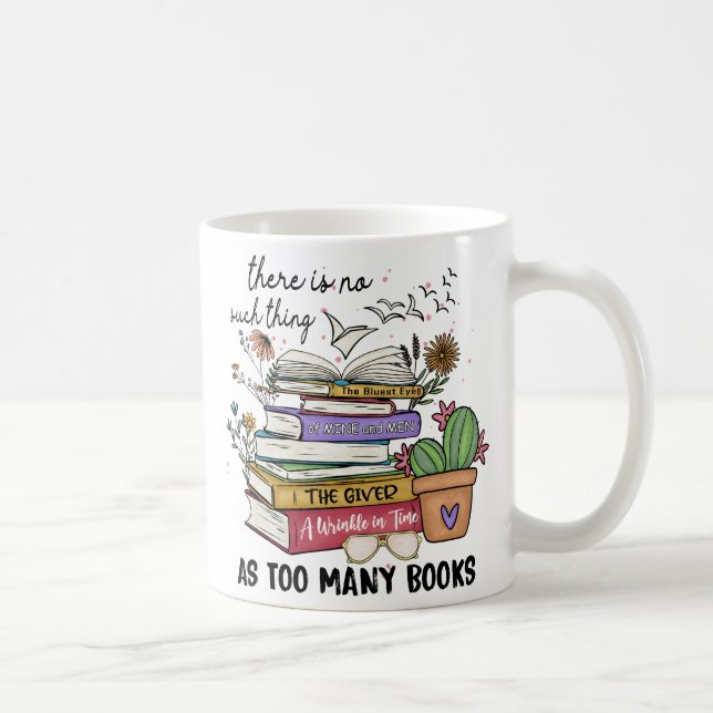 Mug Rien De Trop De Livres (Droite)