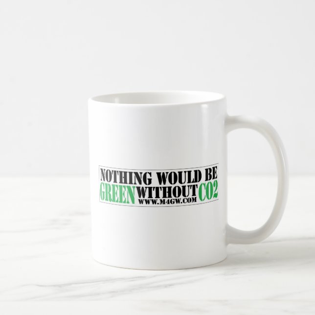 Mug Rien ne serait vert sans CO2 (Droite)
