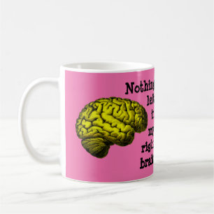 Mug Rien N'Est Resté Dans Mon Cerveau Droit...