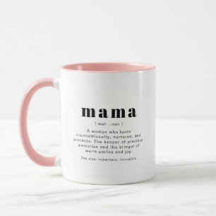 Mug RILEY Modern Mama Définition Fête des Mères Photo
