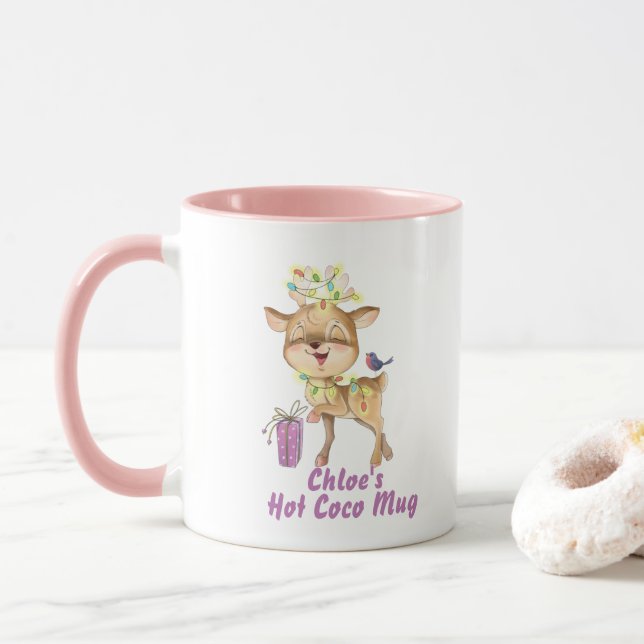 Mug Rinder Avec Lumières (Avec donut)