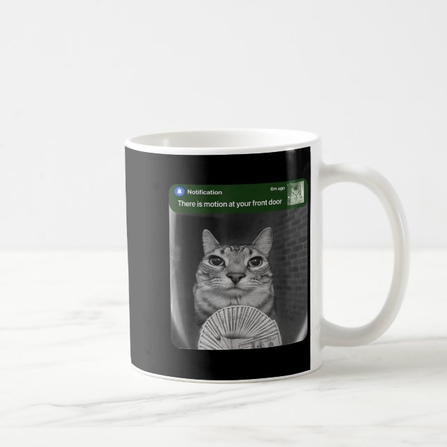 Mug Ring Cat With Motion Meme  (Droite)