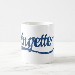 Mug Ringette attaque (l'écriture bleue)