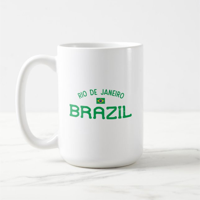 Mug Rio de Janeiro Brésil en détresse (Gauche)