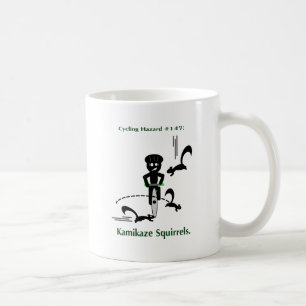 Mug Risque de recyclage : écureuils de kamikaze