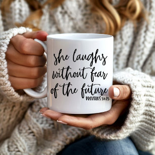 Mug Rit Sans Crainte de l'Avenir Verset Biblique