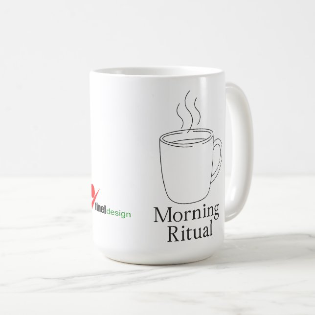 Mug Rituel du matin (Devant droit)