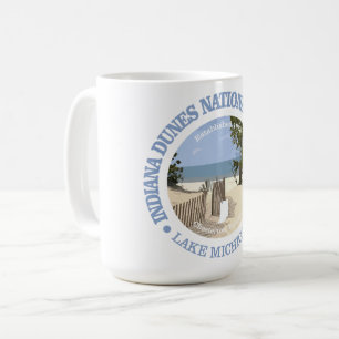 Mug Rive d'un lac de ressortissant de dunes de