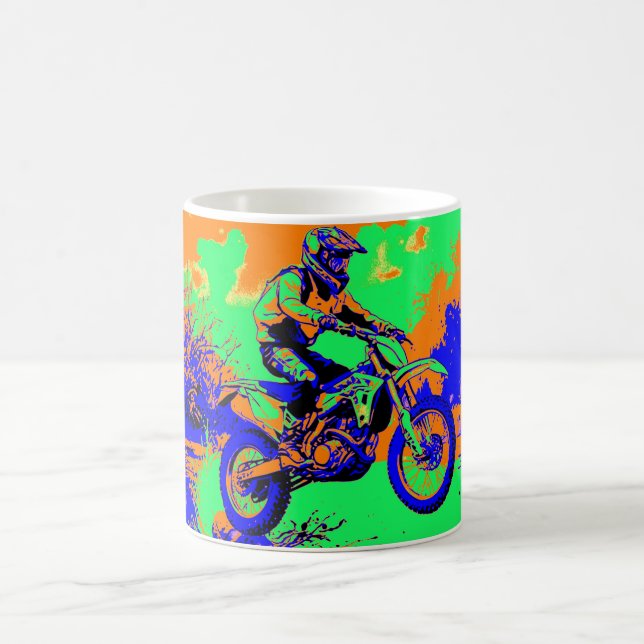 Mug River Hopping - Motocross Rider (Centre)