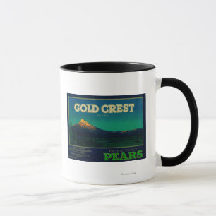 Mug Rivière de LabelHood de caisse de poire de crête