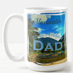Mug Rivière Mismaloya 0344 du plus grand papa du monde