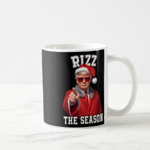 Mug Rizz La Saison Funny Trump Noël Père Noël