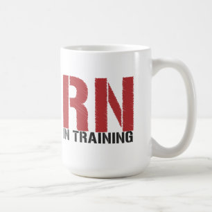 Mug RN dans la formation (étudiant de soins)