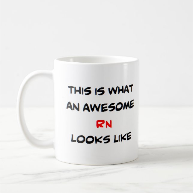 Mug rn, génial (Gauche)