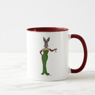 Mug Robe verte de lapin