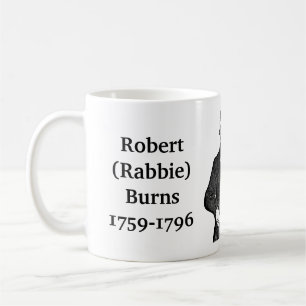 Mug Robert Burns cite des poètes peintres et des menso