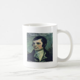 Mug Robert Burns Dons de citation "L'inhumanité de l'h