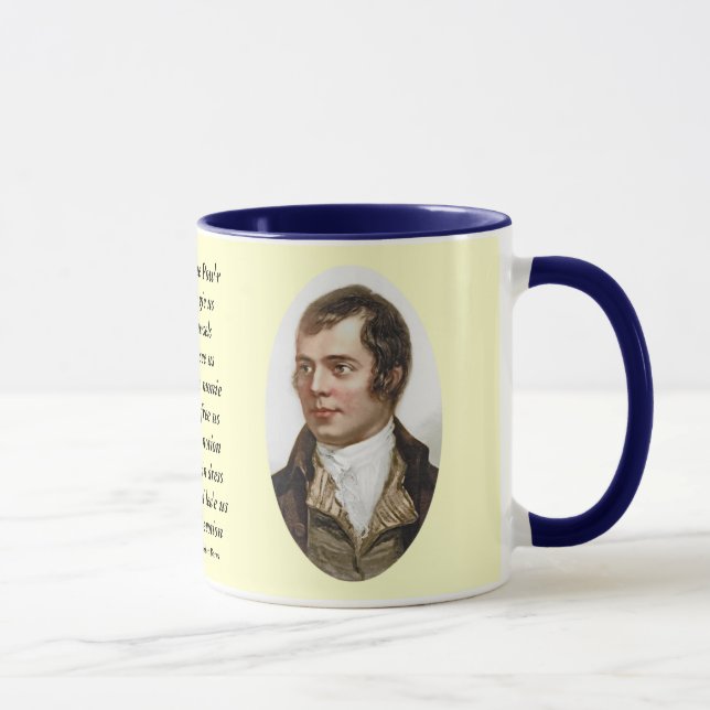 Mug Robert Burns un certain Pow'r le Giftie Gie nous (Droite)