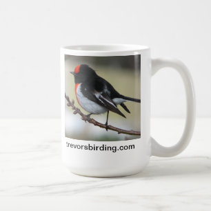 Mug Robin couvert par rouge