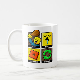 Mug Roblox Eat Sleep Repeat Funny Gamer