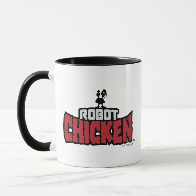 Mug Robot Chicken Logo (Gauche)