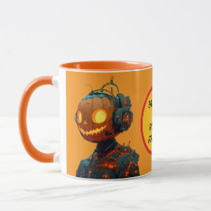 Mug Robot Citrouille