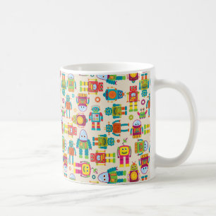 Mug Robot coloré d'enfants