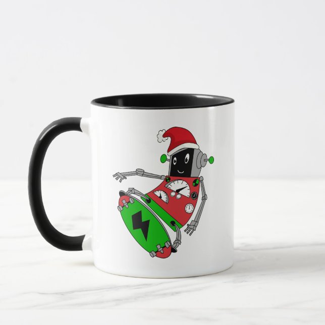 Mug Robot de Noël (Gauche)