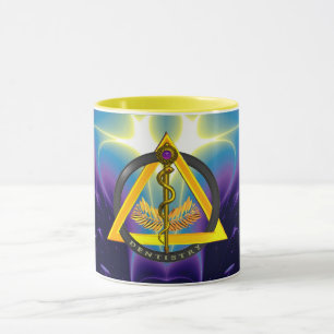 MUG ROCHE DE LA DENTISSE DENTISTE ASCLEPIUS