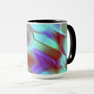 Mug Roche polie en violet chromé