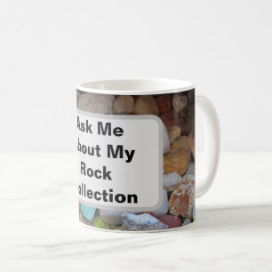 Mug Rock Collection Nature Rockhound Pierres colorées