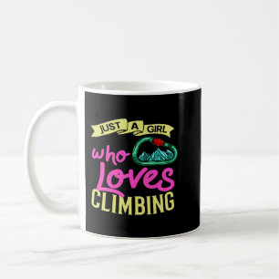 Mug Rock Escalade femmes à l'intérieur Bouldering Girl