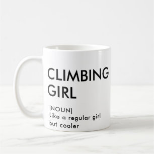 Mug Rock Escalade fille cadeau tendance pour elle