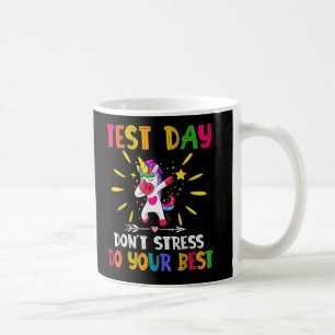 Mug Rock The Test Teacher Test Day Test Test Day Drôle