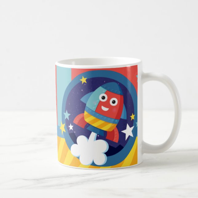 Mug Rocket heureux (Droite)