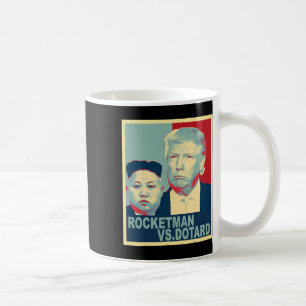 Mug Rocketman contre le gâteux Kim Jong Un Drôle Trump