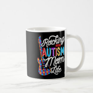 Mug Rocking The Autism Maman Sensibilisation sur l'aut