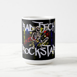 Mug Rockstar de Rad Tech moderne