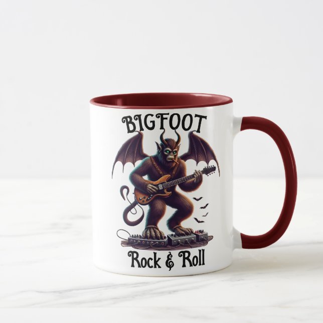 Mug Rockstar mythique : Bigfoots Guitar Solo (Droite)