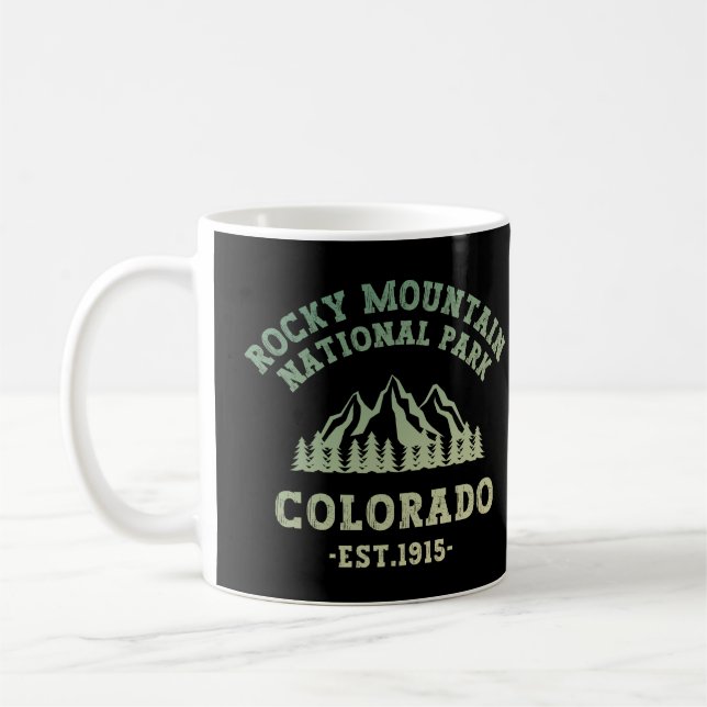 Mug Rocky Mountain National Park Colorado USA Gradient (Gauche)