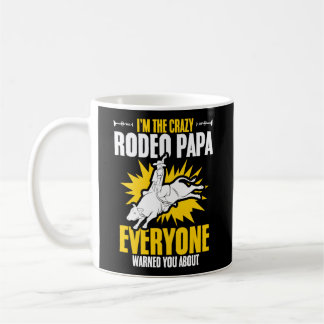 Mug Rodeo Papa Bull Riding Bull Racing Cow Rodeo Bull