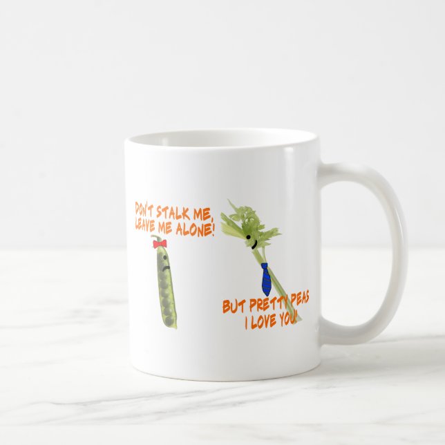 Mug Rôdeur de céleri et jolis pois (Droite)