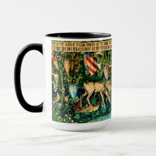 Mug Roi Arthur médiéval William Morris