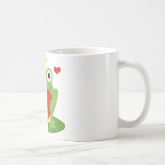 Mug Roi de grenouille avec le coeur